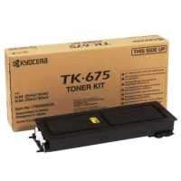KYOCERA TK-675 Siyah Lazer Muadil Toner